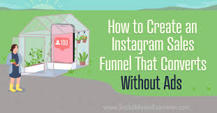 Instagram DM funnel illustration